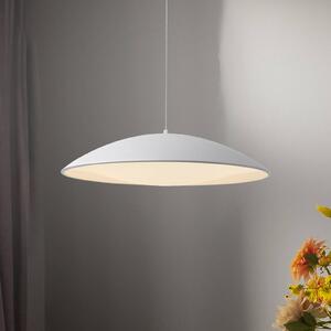 Schöner Wohnen Lampada a sospensione LENTE, dimmerabile, Bianco / Opale, Soggiorno / Sala da pranzo, Metallo, Moderno, Lampada a sospensione