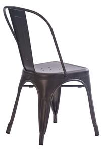 AGATHA - set di 4 sedie moderne in metallo
