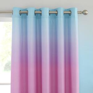 Tenda per bambini rosa e viola 2 pz 168x183 cm Ombre Rainbow Clouds – Catherine Lansfield