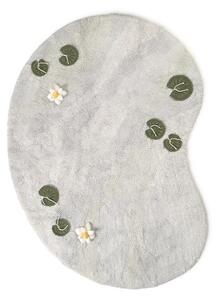 Tappeto da gioco per bambini grigio chiaro in cotone 130x170 cm Swan Lake – Lorena Canals