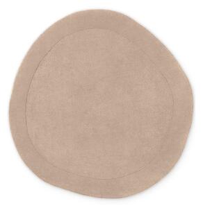 Tappeto rotondo beige in misto lana tessuto a mano ø 160 cm Kari Organic – Villeroy&Boch