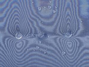 Cuscini di ricambio per sedie da esterno Set 2 cuscini imbottiti spessi in tessuto blu resistenti ai raggi UV Beliani