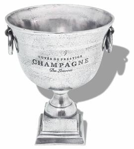 Trofeo Coppa di Champagne Refrigeratore Alluminio Argento