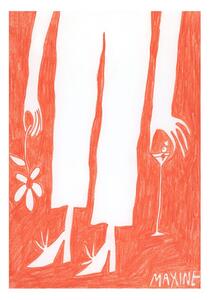 Poster 30x40 cm Sunday at Five – Maxine McCrann – The Poster Club
