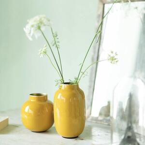 Pip Studio Amsterdam Mini Vaso Oval 14 cm Yellow