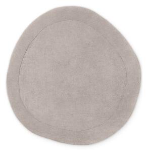Tappeto rotondo grigio in misto lana tessuto a mano ø 160 cm Kari Organic – Villeroy&Boch