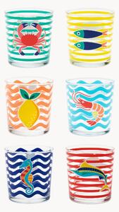 Set di 6 bicchieri Corfù