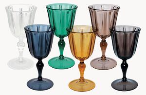 Set di 6 bicchieri da vino Country Chic