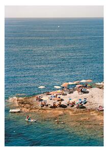 Poster 30x40 cm Ponza Tangerine – Anna Pihan – The Poster Club