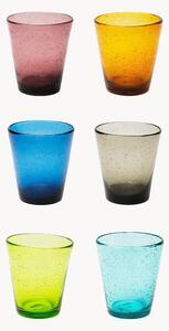 Set di 6 bicchieri Color Bubble