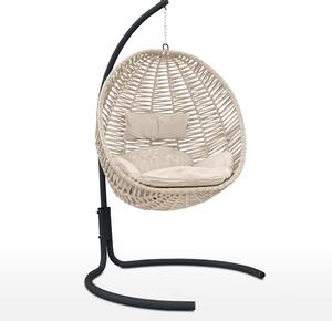 Dondolo da Giardino ISCHIA Beige-tortora