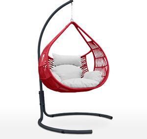 Dondolo da Giardino CAPRI Rosso