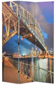 Paravento Pieghevole 120x170 cm Stampa Harbour Bridge di Sydney