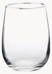 Set di 6 bicchieri Platinum