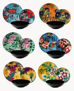 Servizio di piatti Furisode, 6 persone, set da 18