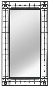Specchio da Parete Rettangolare 60x110 cm Nero