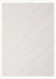 Tappeto in lana fatto a mano con motivo in rilievo Sculptured Abstract