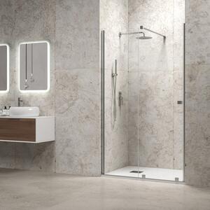 Kamalu porta doccia scorrevole 140 cm senza telaio | knm4000c