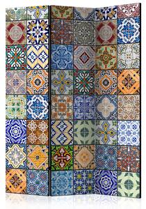 Paravento - Paravento: Mosaico colorato 135x172