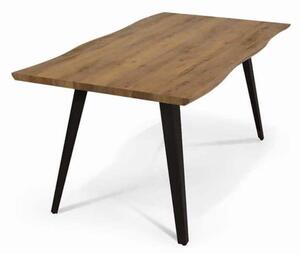 ETHAN - tavolo in rovere impiallacciato cm 90x160x75 h