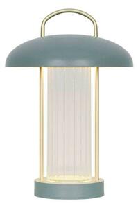 Nordlux Lampada da tavolo a LED Mirano, dimmerabile, Verde, Soggiorno / Sala da pranzo, Metallo, Scandinavo, Lampada da tavolo LED