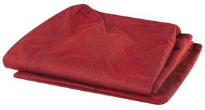Fodera per divano in tessuto di poliestere rosso per fodera rettangolare per divano a 3 posti Beliani