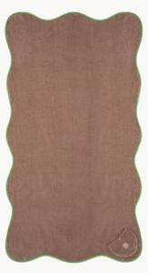 Telo mare in cotone Wavy