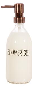 Sass & Belle Dispenser per ShowerGel in Vetro Trasparente