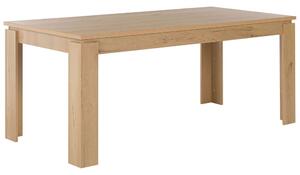 Tavolo da pranzo in legno chiaro MDF 180 x 90 cm moderno 6 persone minimalista scandinavo Beliani