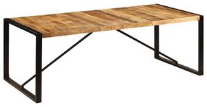 Tavolo da Pranzo 220x100x75 cm in Legno Massello di Mango