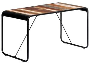 Tavolo da Pranzo 140x70x76 cm in Legno Massello di Recupero