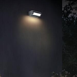 Applique da esterni LED CMD 9052, larghezza 18 cm, antracite, IP65