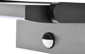 Applique a LED CMD 9081, sensore, antracite, 21 cm, CCT, IP54