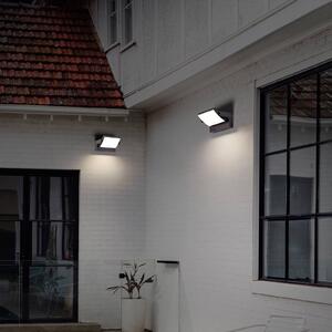 Applique a LED CMD 9080, antracite, larghezza 21 cm, IP54