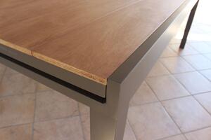 VIDUUS - tavolo da giardino in alluminio 160/240x95