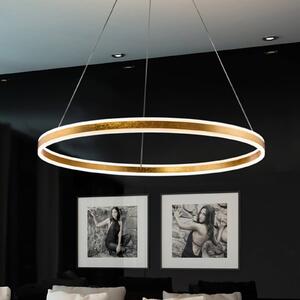 Schuller Valencia Lampada LED a sospensione Helia, color oro, Ø 100 cm, metallo