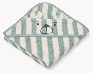 Asciugamano con cappuccio per bambini in cotone organico Albert