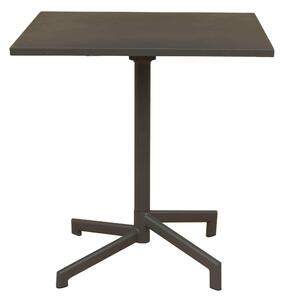 OPERA - set tavolo in metallo cm 70x70x73 h con 2 sedute