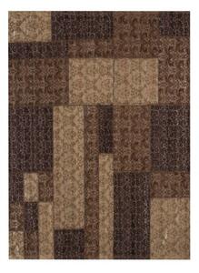 Tappeto patchwork in ciniglia di cotone Wallflor Marrone 62x124