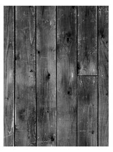 Tappeto finto legno in pvc pavimento Nero 90x250