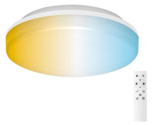 Aigostar - Plafoniera LED da soffitto per bagno/24W/230V 3000K-6500K IP54 + telecomando