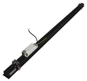 Plafoniera LED REDOM LED/42W/230V 4000K 120 cm nera