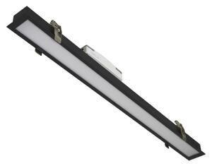 Plafoniera LED REDOM LED/24W/230V 4000K 60 cm nera