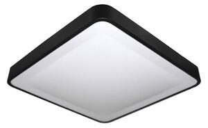 Plafoniera LED con sensore WILTON LED/24W/230V 4000K 33x33 cm nera