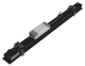 Plafoniera LED REDOM LED/24W/230V 4000K 60 cm nera