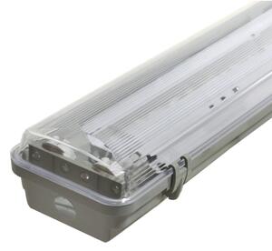 Corpo illuminante fluorescente industriale 2xG13/36W/230V 120 cm IP65 grigio