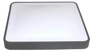 Plafoniera LED WILTON con sensore, 24W/230V, 4000K, 33x33 cm, antracite