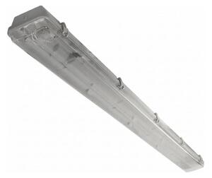 Corpo illuminante fluorescente industriale 2xG13/36W/230V 120 cm IP65 grigio
