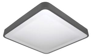 Plafoniera LED WILTON con sensore, 24W/230V, 4000K, 33x33 cm, antracite