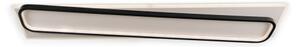 Brilagi - Plafoniera LED dimmerabile OUTLINE LED/90W/230V 18x100 cm bianco/nero + telecomando